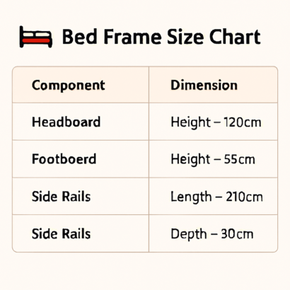 Genoa Panels Bed Frame