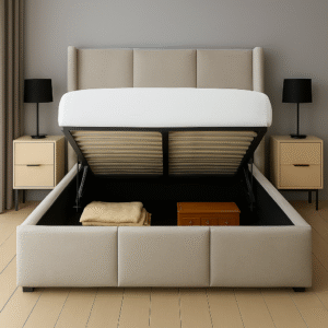 Storage with gas lift